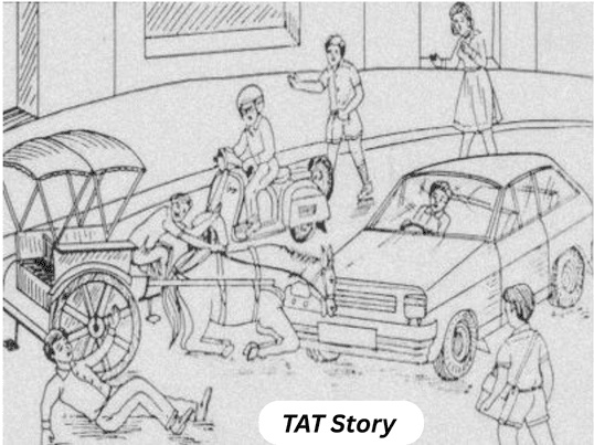 Accident Scene- Car and Tonga TAT Story