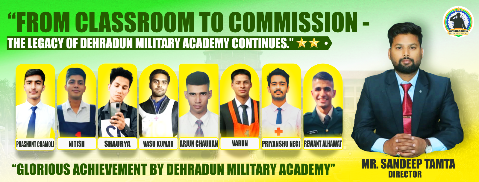 dehradun military academy slider